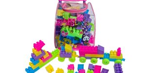 SAC DE LEGOS ROSE
